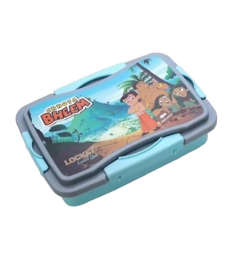 Chhota Bheem Insulated Lunch Box with 2 Compartment/ Box for Girls, Boys, School & Office